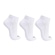 Kit Meias Invisível Mizuno Basic - Unissex BRANCO