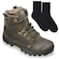 Bota Adventure Bull Terrier Tornado + Par de Meia - Masculina VERDE ESCURO