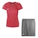 Kit Penalty X: Camiseta + Calção - Feminino VERMELHO/CINZA