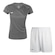 Kit Penalty X: Camiseta + Calção - Feminino CINZA/BRANCO