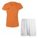 Kit Penalty X: Camiseta + Calção - Feminino LARANJA/BRANCO