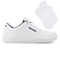 Kit Tênis Mormaii Urban One + Par de Meia - Unissex BRANCO/AZUL ESC