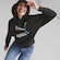 Blusão de Moletom com Capuz Puma Classics Logo Infill Terry - Feminina PRETO
