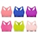 Kit Top Puma Nadador sem Costura - 6 Unidades - Feminino ROSA/AZUL