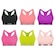 Kit Top Puma Nadador sem Costura - 6 Unidades - Feminino ROSA/VERDE