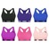 Kit Top Puma Nadador sem Costura - 6 Unidades - Feminino AZUL/ROSA