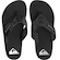 Chinelo Quiksilver Layback Omni Basic - Masculino PRETO