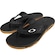 Chinelo Oakley Crowd Gum - Masculino PRETO