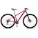 Bicicleta Aro 29 Krw Alumínio Tz Freio A Disco - Shimano - 21 Marchas ROSA/PRETO