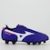 Chuteira de Campo Mizuno Morelia Club Md - Adulto AZUL/BRANCO