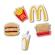 Kit Jibbitz Crocs Mcdonalds X Crocs - 5 unidades BRANCO