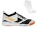 Kit Chuteira Futsal Penalty Max 1000 Locker Ecoknit + Meia - Adulto BRANCO/OURO
