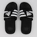 Chinelo adidas Adissage Logo - Unissex PRETO