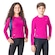 Camiseta Manga Longa Poker Proteção Uv 50+ - Infantil ROSA