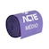 Faixa Elástica Acte Sports Rolo T276 12mx120x0,45mm ROXO