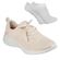 Tênis Skechers Ultra Flex 2.0 - Feminino + Par de Meia BEGE