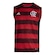 Camiseta Regata do Flamengo adidas 22/23 Torcedor - Masculina PRETO/VERMELHO
