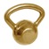 Kettle Bell Acte Sports Emborrachado S13 - 8Kg OURO