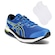 Kit Tênis Asics Gel-Nagoya 5 + Par de Meia - Masculino AZUL/VERDE