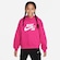 Blusão com Capuz Nike Sb Icon Fleece Easyon - Infantil PRETO/VERMELHO