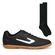 Chuteira Futsal Topper Boleiro V + 1 Par de Meiões Color Sports - Adulto PRETO/BRONZE