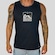 Camiseta Regata WSS Brasil Sea Wave Prime - Masculina PRETO