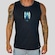 Camiseta Regata WSS Brasil Floral Surf Prime - Masculina PRETO
