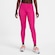 Calça Legging Nike Fast - Adulto PRETO/VERMELHO