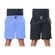 Kit Bermudas Elite Comfort - Masculina - 2 Unidades AZUL/PRETO