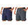 Bermuda Mizuno Energy 7 - 2 Unidades - Masculina AZUL