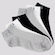 Kit de Meias Cano Curto Lupo Sport Walk com 6 Pares - Unissex PRETO