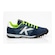 Chuteira Society Kelme Elite Couro Tf - Adulto AZUL/BRANCO