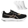 TÊNIS ASICS VERSABLAST 2 SE + 3 PARES DE MEIA - MASCULINO PRETO/OURO