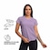 Camiseta Algodão Sportswear Muvin - Feminina Lilas