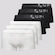 Kit Cuecas Lupo Sunga - 6 Unidades - Adulto PRETO