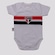 Body do São Paulo Reve Dor Matchday Home - Infantil BRANCO