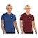Kit de Camisetas Penalty Air Dry - Masculino - 2 unidades AZUL/VERMELHO
