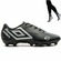Kit Chuteira Campo Umbro Orbit e Meião PRETO/BRANCO