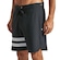 Bermuda Hurley Phantom Block Party 18" - Masculina PRETO