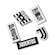 Jibbitz Juventus Pack 5 BRANCO