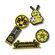Jibbitz Bvb Pack 5 BRANCO