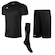 Camiseta Penalty X + Calção + Meião Penalty Matís Viii - Infantil PRETO