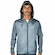 Jaqueta Corta Vento com Capuz WSS Brasil Bike II - Masculina CINZA