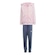 Agasalho com Capuz adidas Lk 3S Shiny Ts - Infantil ROSA/AZUL