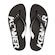 Chinelo Kenner Red Dnn - Masculino PRETO/BRANCO
