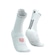 Meia de Compressão Para Corrida V4 Cano Médio Compressport - Unissex BRANCO/PRETO