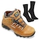 Kit Bota Impermeável Bull Terrier Alpina Dry Lite + Par de Meias - Feminino MARROM CLARO