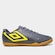 Chuteira Futsal Umbro Orbit - Júnior CINZA ESC/AMAREL CLA