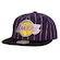 Boné Aba Reta Mitchell & Ness Nba City Pinstri Los Angeles Lakers - Adulto ROXO