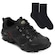 Kit Tênis Bull Terrier Cyber + Par de Meias - Masculino PRETO/VERMELHO